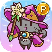 ポイ活にゃんこと魔法のダンジョン_アイコン